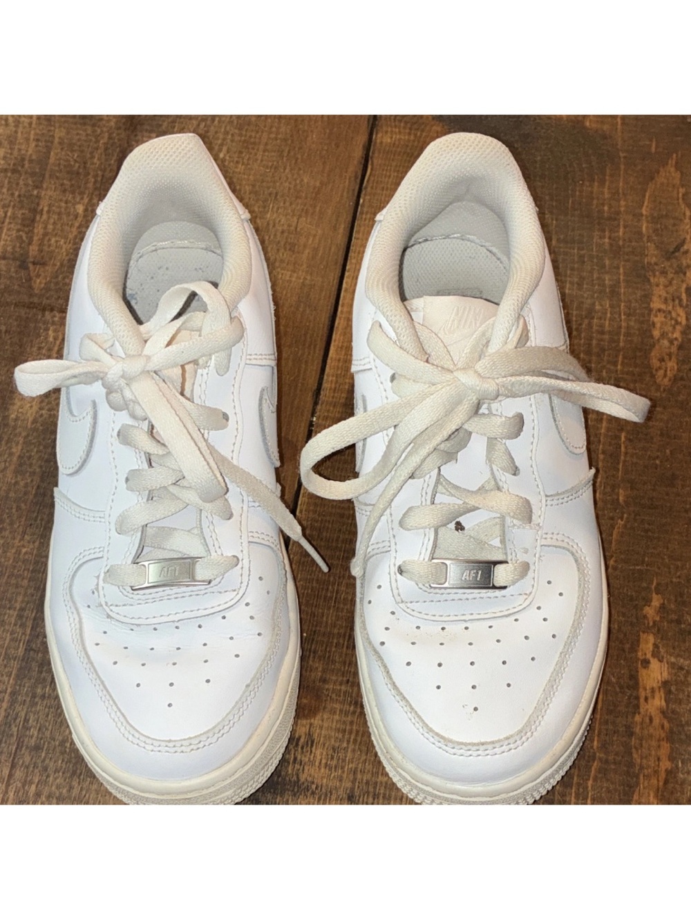 Nike Kids White Low-Top Sneakers